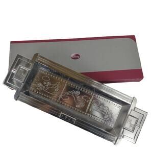 Disney MICKEY MOUSE 1928 Plane Crazy Matinee Art Deco Metal Serving Tray w/ Box